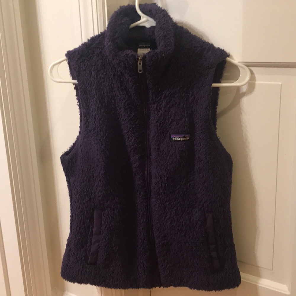 Patagonia fuzzy vest